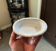 National China Trenton NJ Antique Heavy White...
