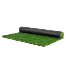 VEVOR Artifical Grass, 3 x 5 ft Rug Green Turf, 1.38" Fake Door Mat Outdoor Pati