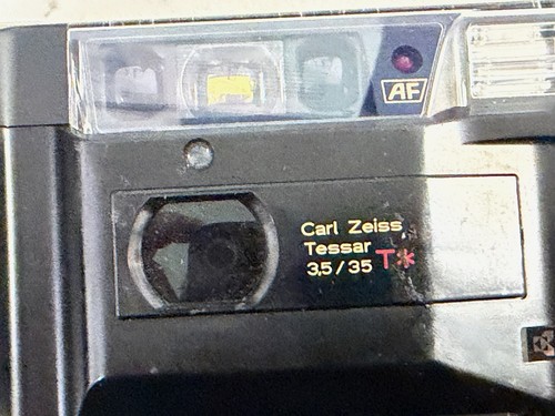 Yashica T2 analoge Kleinbildkamera Carl Zeiss Tessar 3,5/35 T* - Bild 7 von 12