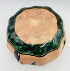 Jack O Lantern Talavera Pumpkin Mexican Pottery Folk Art Halloween Candleholder — photo 6