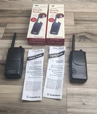 2 RadioShack 2-Way Family Radio Set Model 21-1802 - 1 Channel Operation