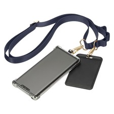 Universal Cell Phone Lanyard for Concerts, Navy Blue
