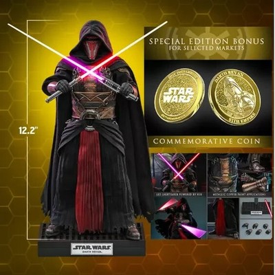 New Hot Toys 1/6 Star Wars VGM62B LEGENDS DARTH REVAN Special ver in stock