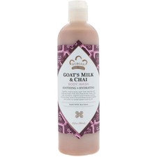 Nubian Heritage Goats Milk Chai Body Wash with Rose Extract Skincare 13 fl ozX