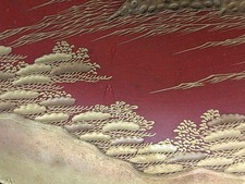 木制红色1850-1899 日本古董| eBay