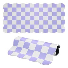 Desk Mat, 31.5 x 11.8 Inches Large Mouse Pad Computer Keyboard Mat,Purple