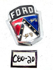 Oem 1950 1951 Ford Hood Emblem Crest Complete 0a-16644-b C80-20