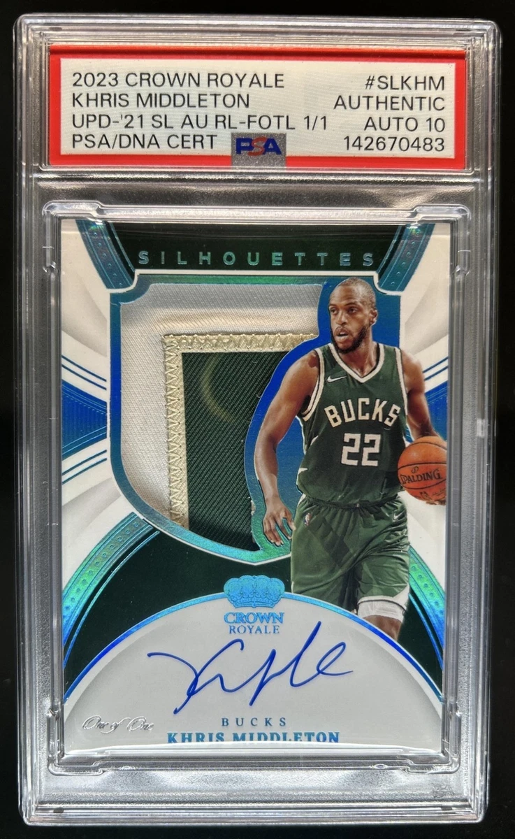 Khris Middleton Basketball Milwaukee Bucks Serial Numbered Sports