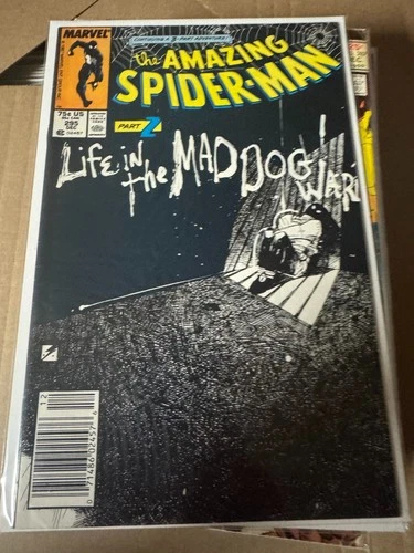 Amazing Spider-Man #295 (1988 Marvel Comics) Life in the Mad Dog Ward Part 2 VF