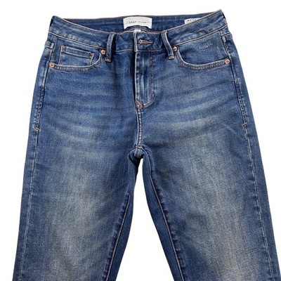Dear John Jaxtyn High Rise Bootcut Jeans Womens 27 Medium Wash Blue Western NWOT