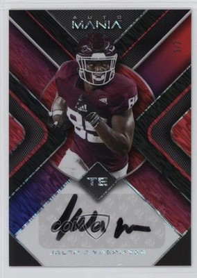 2022 Mania Retail Red/Purple Sparkles 1/7 Jalen Wydermyer Rookie Auto RC pw2