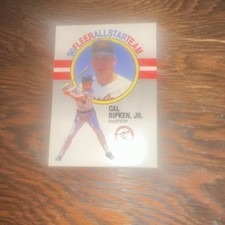 Fleer 1990 Cal Ripken Jr. Baltimore Orioles #8 All-Star Team MLB Baseball Card