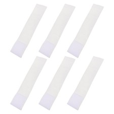 6 Pcs Blank Football Armband Sports Captain Adjustable Mourning Armbands Badge