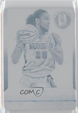 2014-15 Panini Gold Standard Printing Plate Cyan 1/1 Kenneth Faried #54 0o9