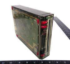 Custom Transparent Smoke w/ Red Nintendo Wii Console Only Tested  Works System