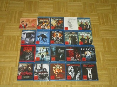 FSK 18 Blu-Ray Sammlung / Konvolut / Paket (Descent Teil 1+2,The Raid,The Crow,)