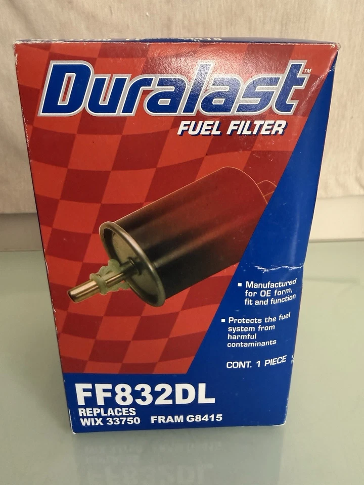 NUEVO Filtro de combustible Duralast FF832DL más herramienta de desconexión de línea de combustible vehículos Jeep? Foto 2 de 4