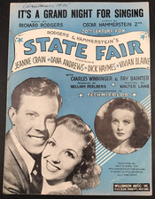 1965 IT'S A GRAND NIGHT FOR SINGING Musical State Fair Rodgers & Hammerstein