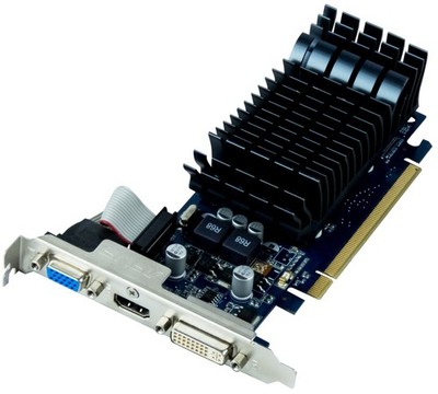 Grafikkarte ASUS NVIDIA GEFORCE GT 210 1GB 210-SL-TC1GD3-L C872PI