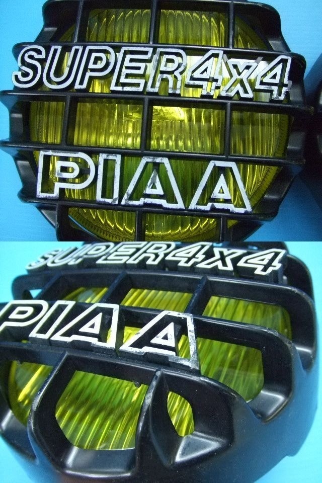 PIAA 100 Fog Lamp Light 160mm Round H3 Bulb Yellow Lens 4WD Super