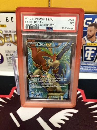 Keldeo EX Full Art 142/149 Boundaries Crosses Psa 7