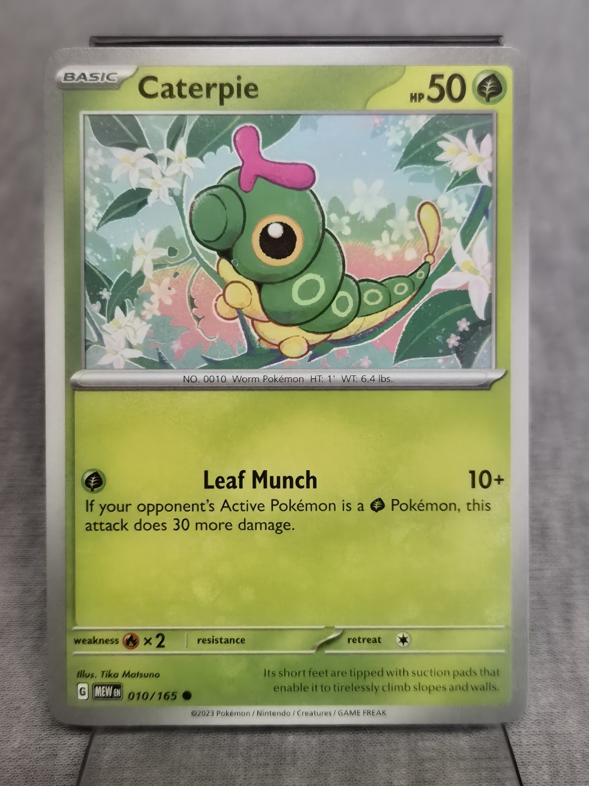 Caterpie 10/165 - Pokemon Scarlet Violet 151 - NM
