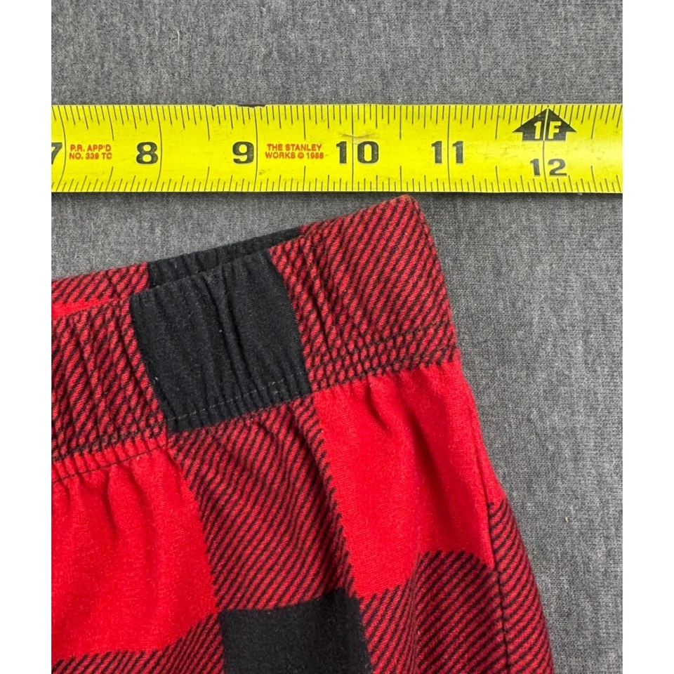 North Pole Kids Buffalo Plaid Pajama Pants Girls Sleepwear Size S 7/8 - Image 4 of 4