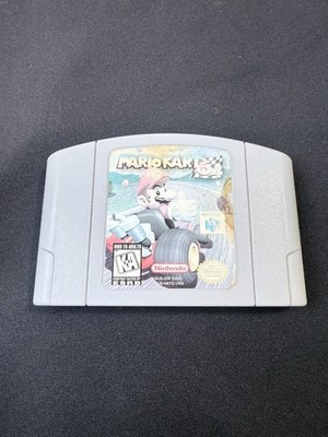 Mario Kart 64 N64 Nintendo 64 Authentic Tested Working Cartridge Only Mario Kart