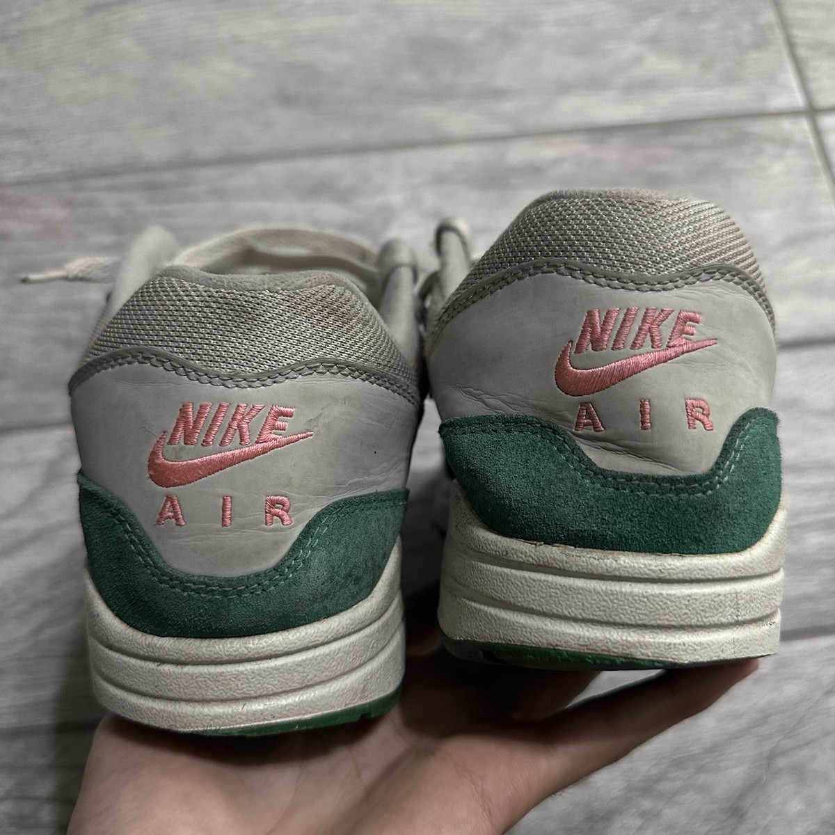 Nike Air Max 1 Watermelon South Beach Green Pink White Mens Size