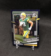 2023 Optic Christian Watson /15 FOTL PURPLE STARS SSP No. 65 🧀GO-PACK-GO🧀