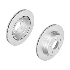 f.becker Bremsscheiben belüftet Hinten Rechts Links für MERCEDES-BENZ E-Klasse 