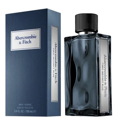 First Instinct Blue by Abercrombie & Fitch Eau De Toilette 3.4 NEW Discontinued
