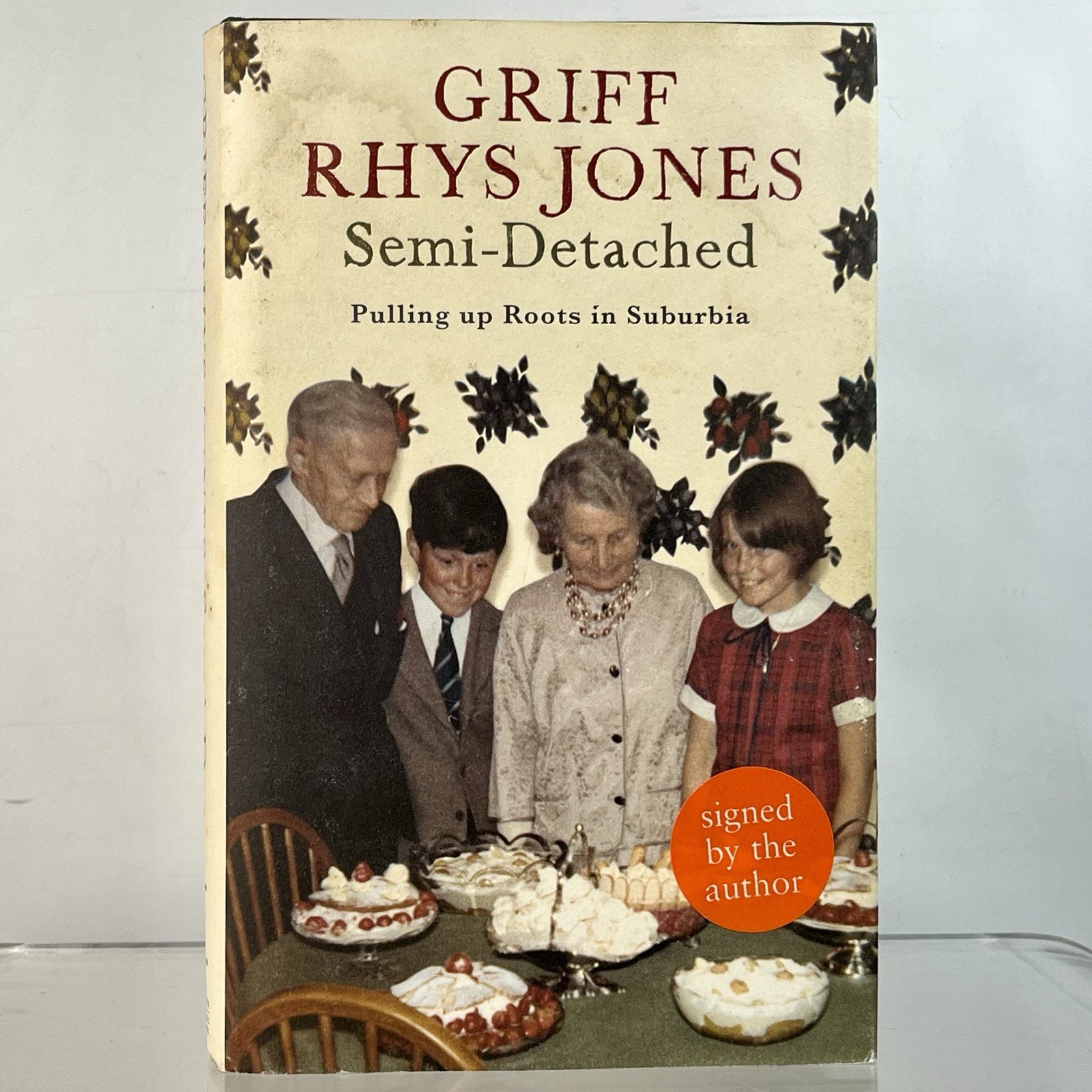 Signed GRIFF RHYS JONES - SEMI-DETACHED Hardback Book Autographed Penguin 2006