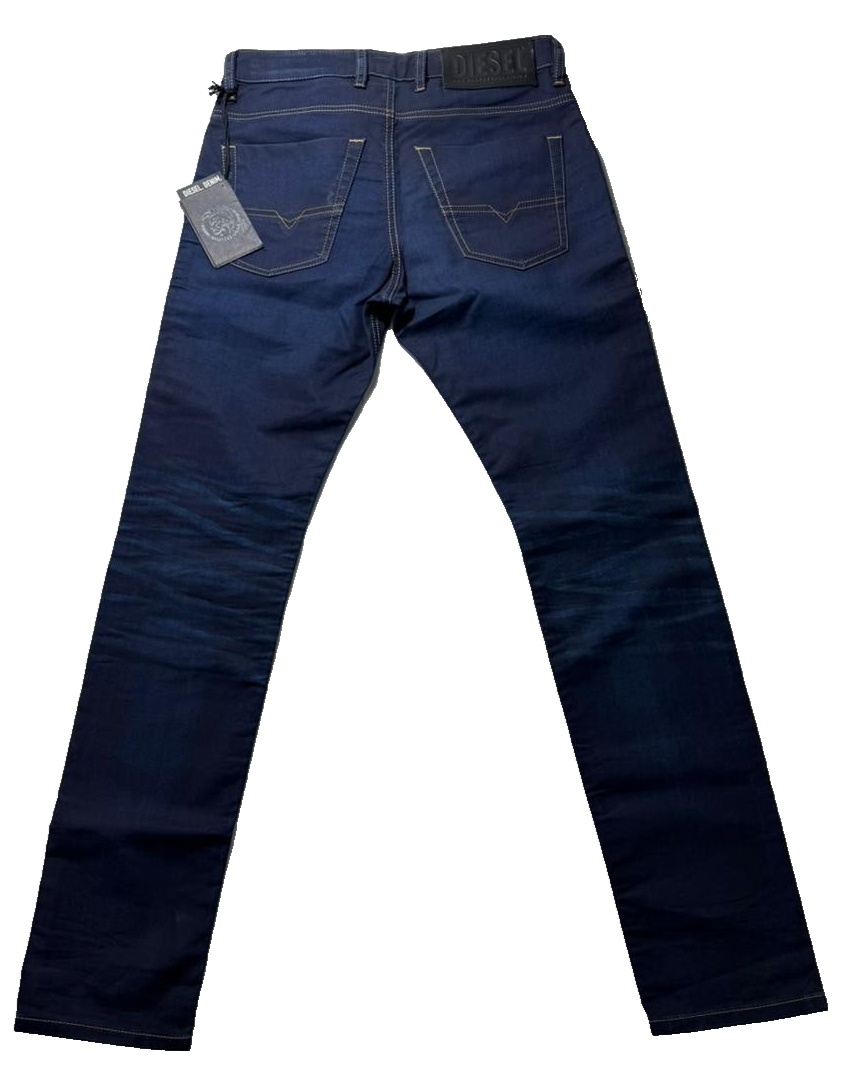 Diesel Krooley Jogg Jeans Men's Blue Tapered Slim Fit Stretch