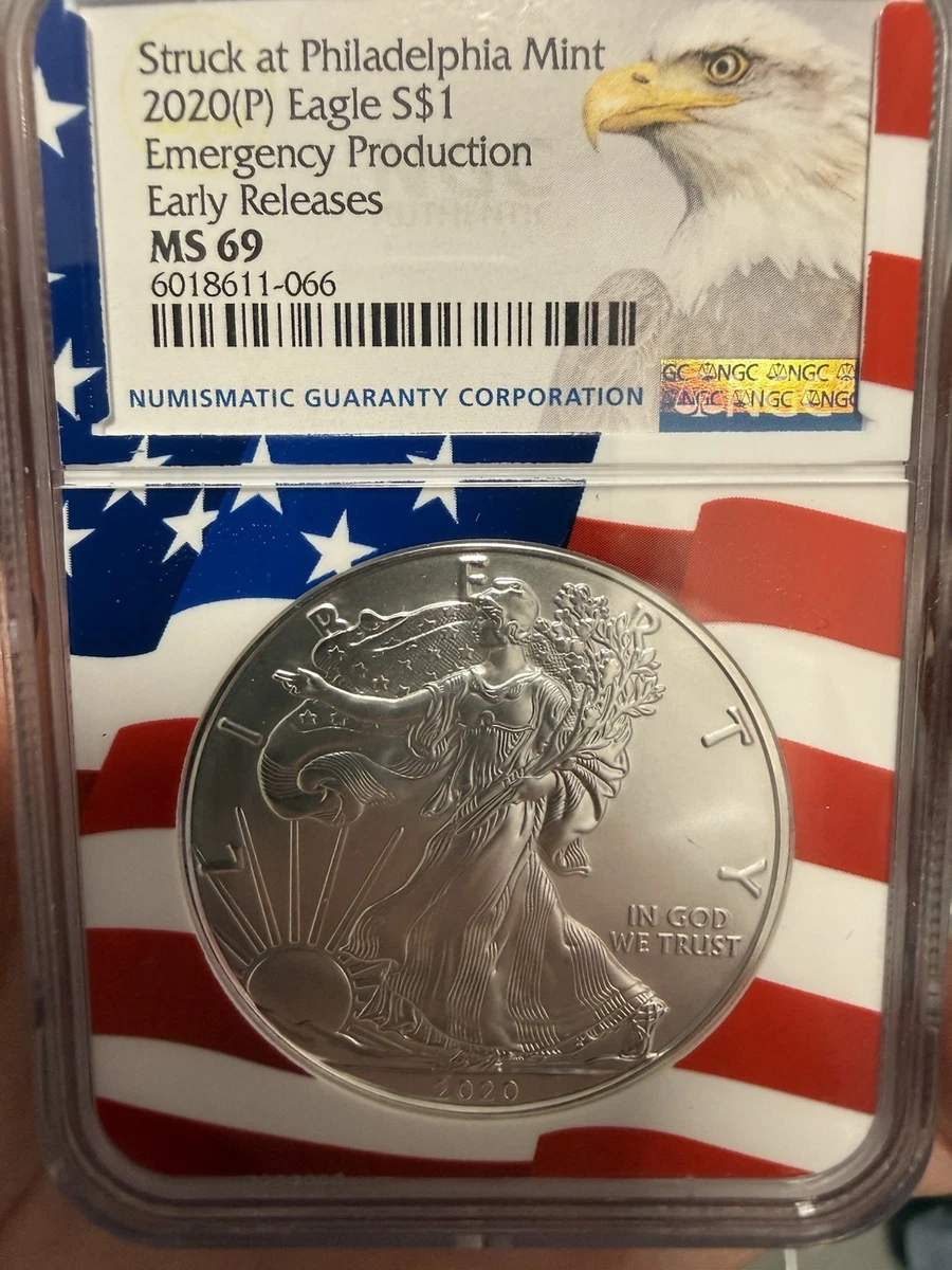 2020 Grade MS 69 Silver Bullion Coins for sale | eBay
