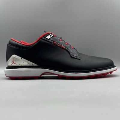 25cm　ナイキ　ジョーダン　ゴルフシューズ ADG 5 FQ6642 Nike Jordan ADG 5 Golf Shoes Black Fire Red Metallic FQ6642-001