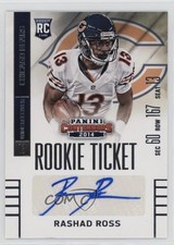 2014 Panini Contenders /249 Rashad Ross (White Jersey) #193 Auto 3y4
