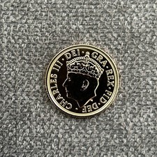 2023 Gold Sovereign King Charles III Coronation Britain Royal Mint