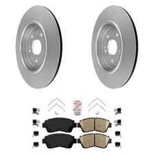 For Toyota Camry 92-01 AmeriBRAKES AmeriPRO Plain Front Brake Kit w Ceramic Pads