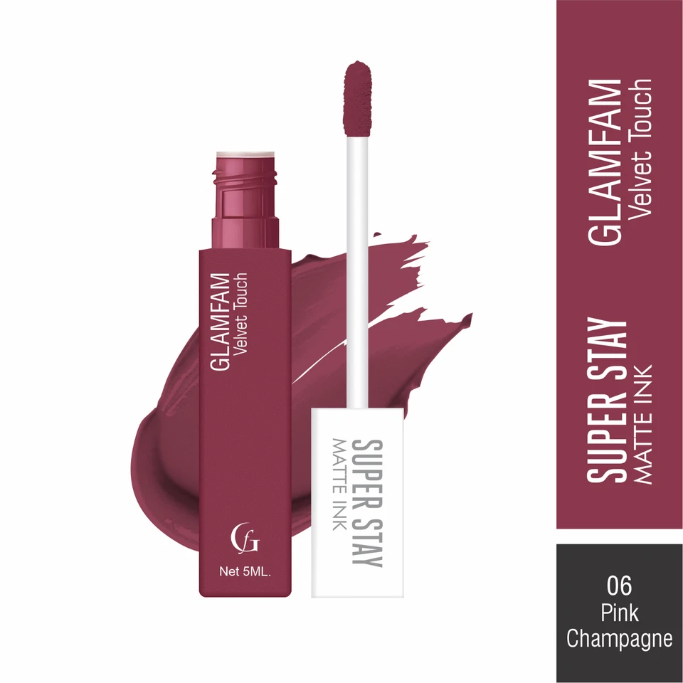 Glamfam Liquid Matte Lipstick, 16 Hour Long Lasting Liquid Lipstick, 5ml - Image 3 of 4