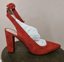 NINE WESTNine West Womens Mokosh Leather Pointed Toe Ankle Strap Classic Pumps