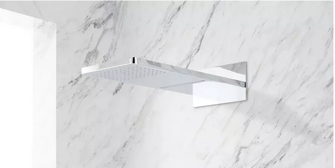 SIGNATURE HARDWARE HOLLYN RAINFALL SHOWER HEAD CHROME