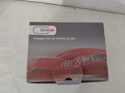 Telecom Italia Sirio 187 - Festnetztelefon mit Display und SMS