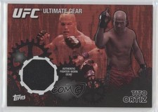 2010 Topps UFC Series 4 Ultimate Gear Relic Onyx 27/88 Tito Ortiz #UG-TO 1u6
