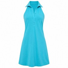 Express Stretch Tenniscore Halter Polo Dress Women Small Golfcore Resort Preppy