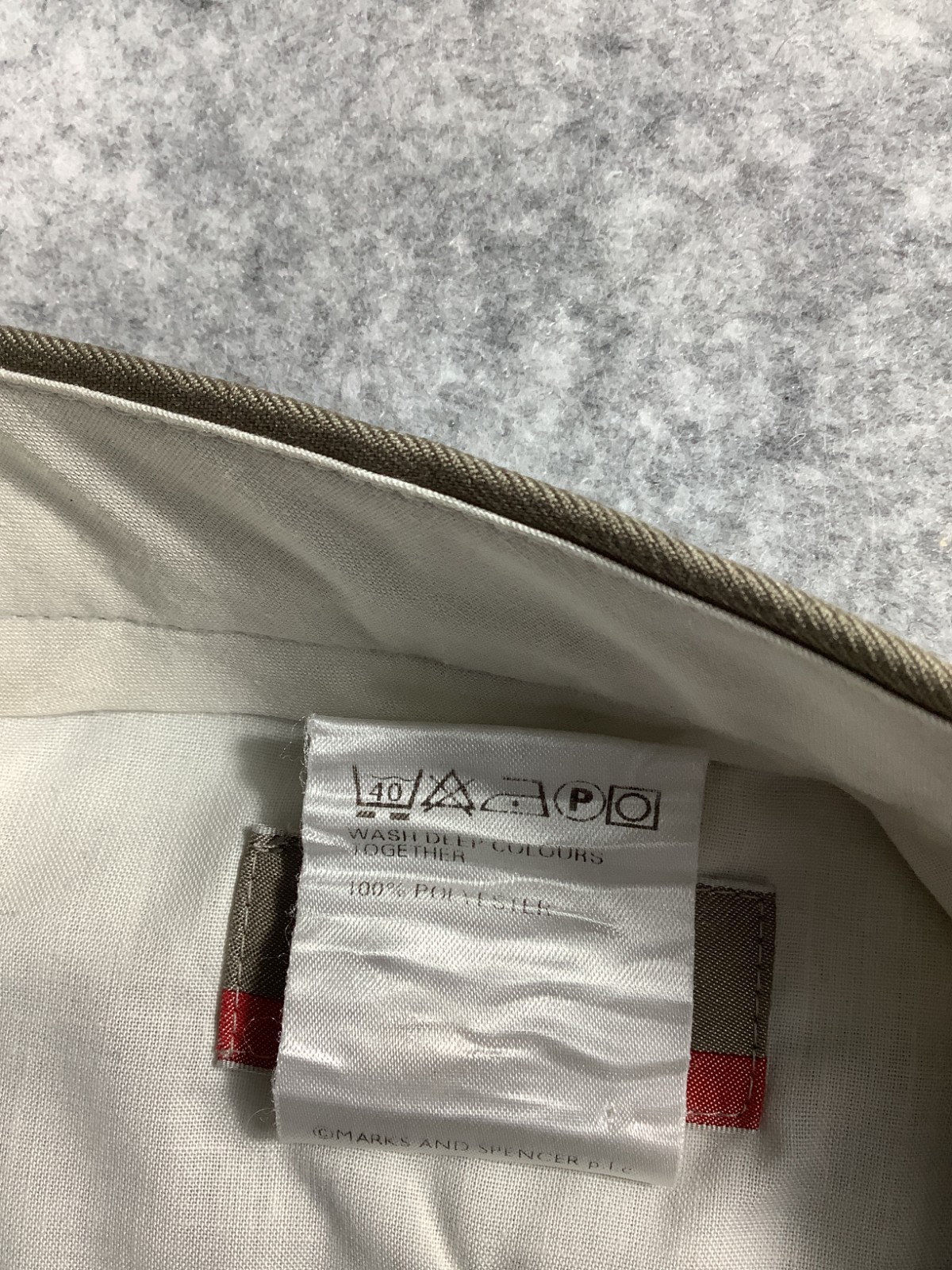 Marks & Spencer Crease Resistant Trousers W 34 Leg 33 Sku 061 image 4