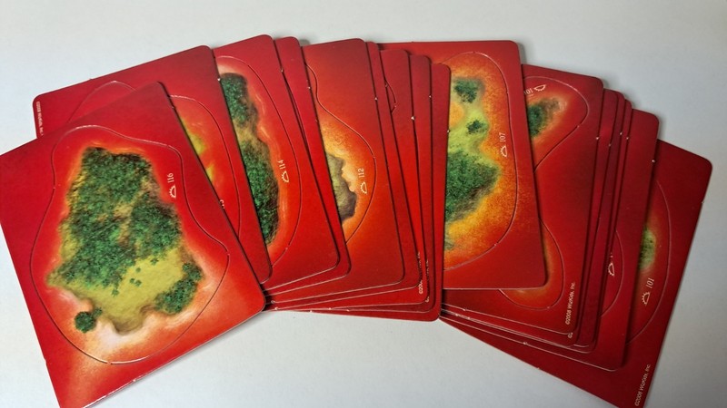 Pirates CSG Rise of the Fiends COMPLETE SET of 16 Islands /Terrain Cards 101-116