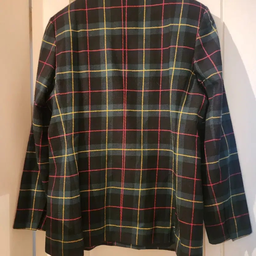 Executive Collection Checked Double Button Jacket… - image 1