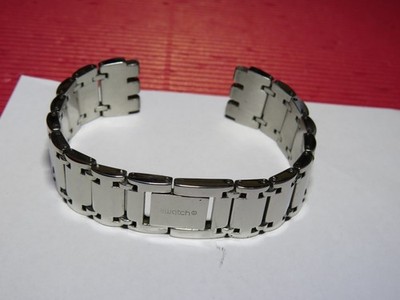 2nd HAND : ORIGINAL Swatch SUNDOWN - YLS404G - 17 mm IRONY Edelstahl Armband