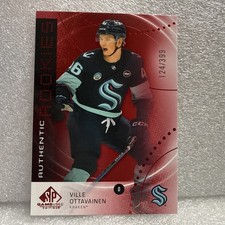 Ville Ottavainen 2025-26 SP Game Used #AR-OT Red #/399